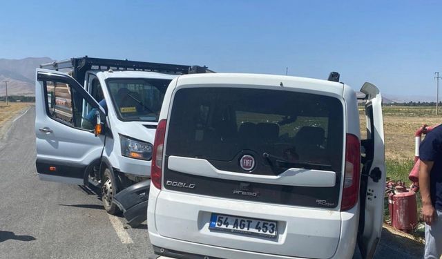 Muş’ta trafik kazası: 1 yaralı