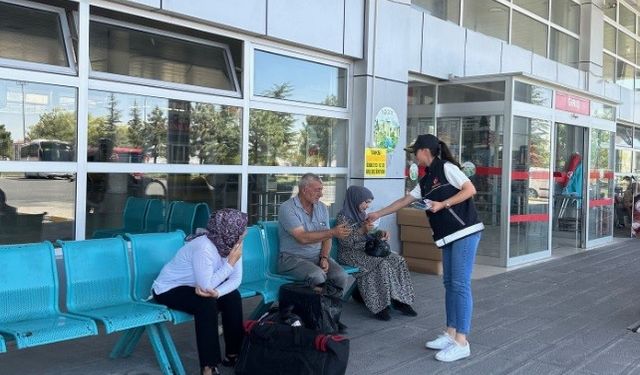 Niğde’de vatandaşlara yönelik uyuşturucuyla mücadele eğitimleri sürüyor