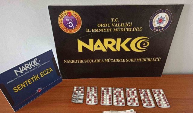 Ordu’da uyuşturucu operasyonlarında 3 tutuklama