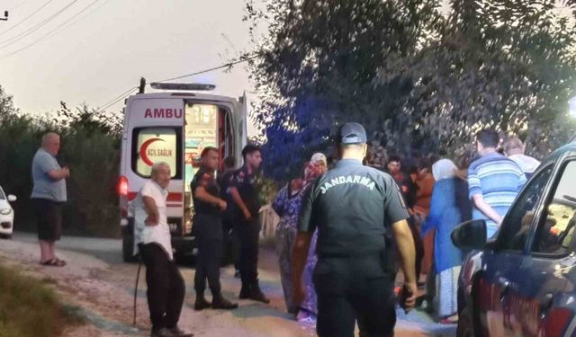 Ordu’da virajı alamayan patpat devrildi