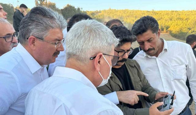 Osmaniye’de çıkan orman yangınına havadan ve karadan müdahale devam ediyor