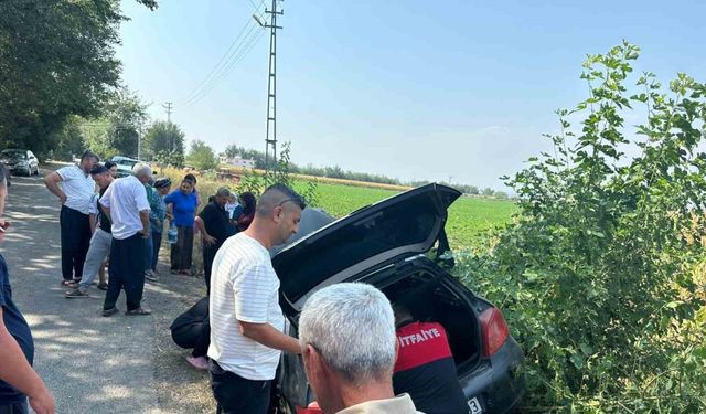 Osmaniye’de otomobil şarampole devrildi: 4 yaralı