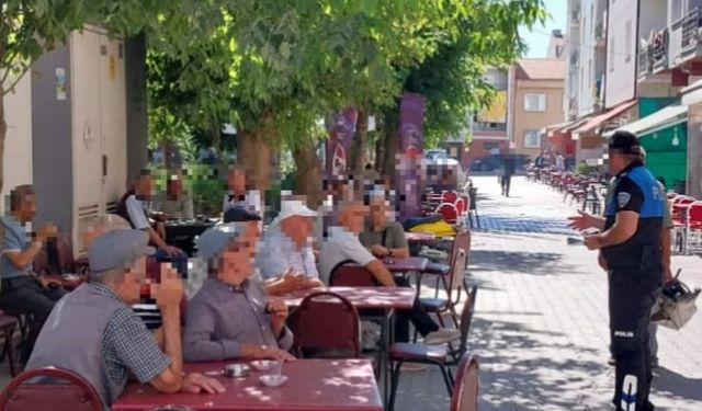 Polis ekipleri hırsızlık ve dolandırıcılık konularında vatandaşı bilgilendirdi