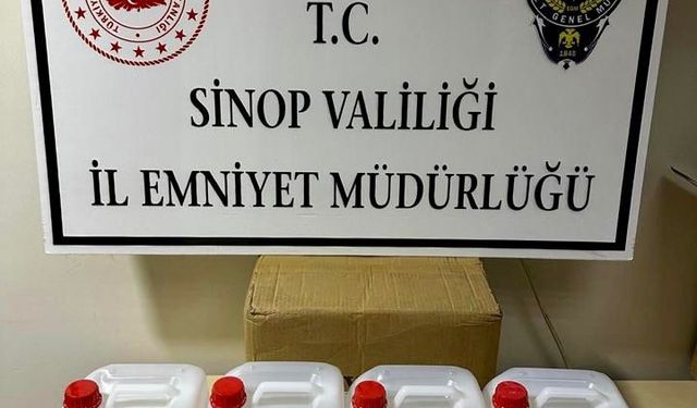 Sinop’ta kaçakçılığa darbe: Binlerce makaron ve kaçak alkol ele geçirildi