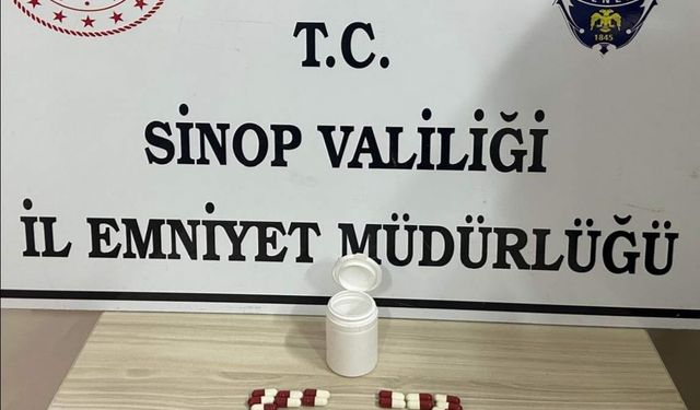 Sinop’ta şüpheli şahıstan uyuşturucu çıktı