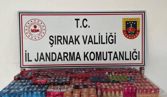 Şırnak’ta jandarmadan kaçakçılık operasyonu