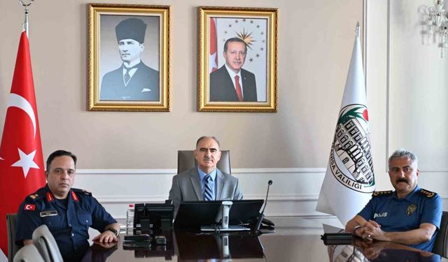 Temmuz ayı asayiş ve güvenlik değerlendirme toplantısı gerçekleştirildi
