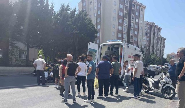 Yaya geçidinden geçen çocuğa otomobil çarptı: 1 yaralı