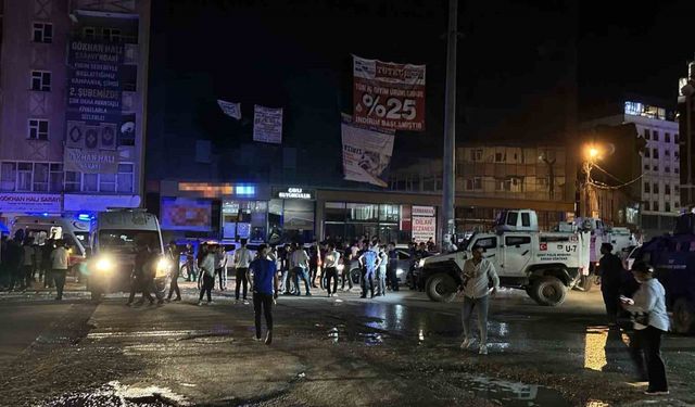Yüksekova’da iki grup arasında kavga: 1 yaralı