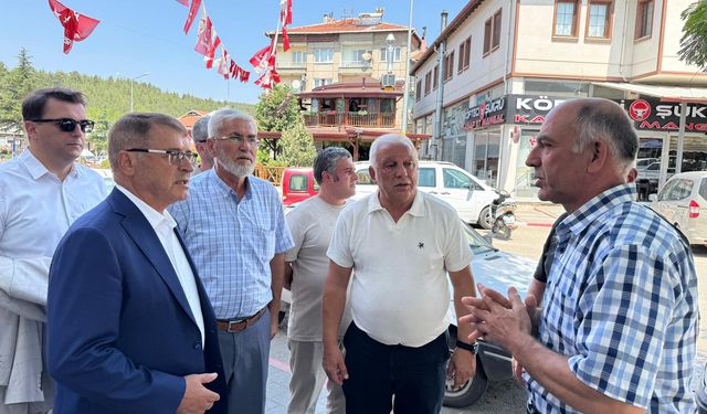 BESOB’dan Harmancık’a destek ziyareti