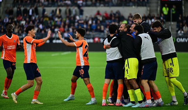 Başakşehir, Norveç'te tur için avantaj elde etti