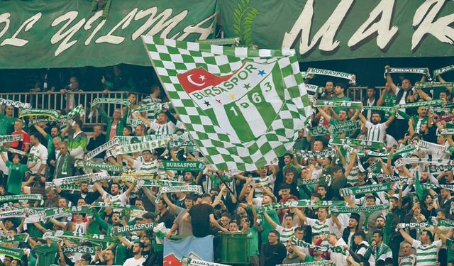 Bursaspor taraftarı 24 saatte 24 bin bilet aldı!