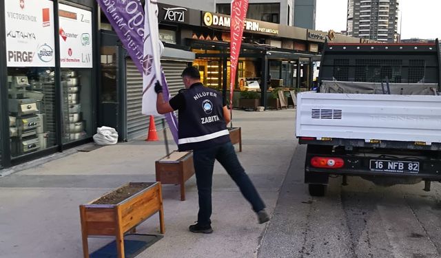 Nilüfer’in caddelerinde kapsamlı temizlik