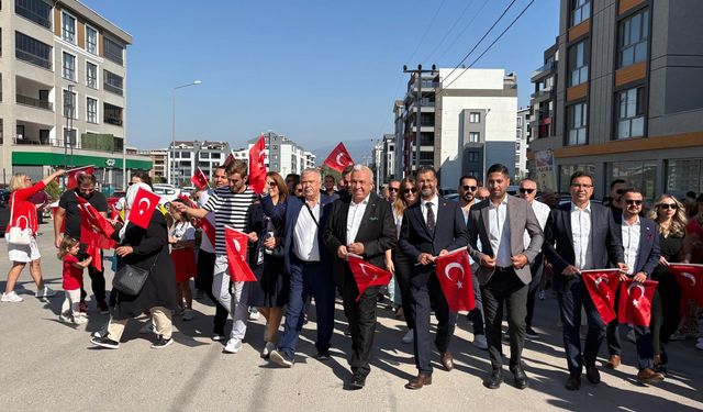 Nilüfer’de 30 Ağustos Zafer Yürüyüşü