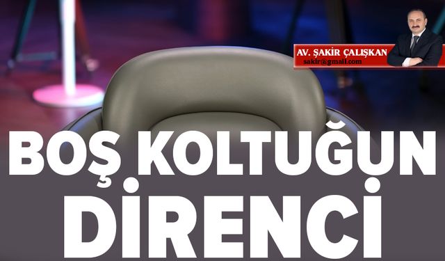 Boş koltuğun direnci