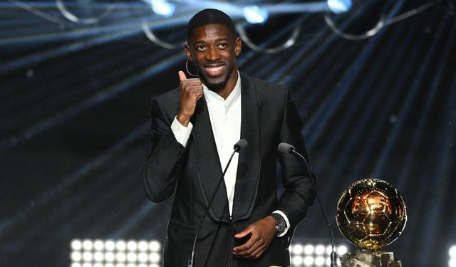 Ballon d'Or'un kazananı Dembele oldu