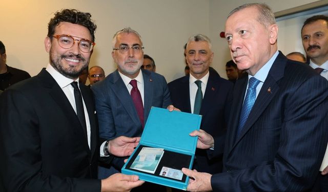 Erdoğan'dan Danilo Şef'e Turkuaz Kart