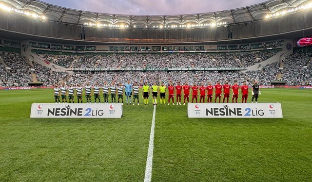 Bursaspor 3 puanı 3 golle aldı!