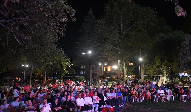 Final heyecanı Osmangazi Meydanı’nda yaşanacak