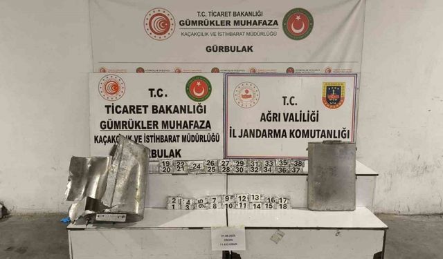 Ağrı’da tırın yakıt deposunda 11 kilo eroin ele geçirildi