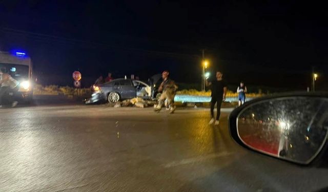 Ankara’da 2 otomobil çarpıştı: 5 yaralı