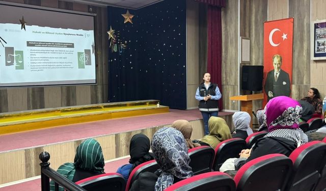Ardahan’da anneler uyuşturucu konusunda bilgilendirildi