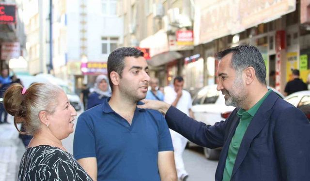 Başkan Şerifoğulları vatandaşlarla bir araya geldi