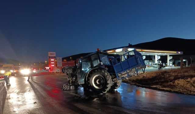Beypazarı’nda trafik kazası: 3 yaralı