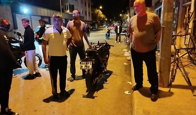 Çorum’da motosiklet kazası: 1 yaralı