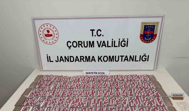Çorum’da uyuşturucu operasyonu: 1 tutuklama