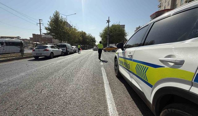 Diyarbakır’da 5 araçlı zincirleme trafik kazası