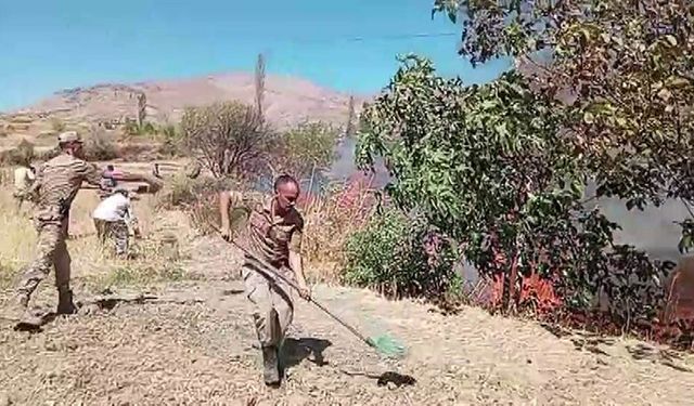 Diyarbakır’da korkutan yangın