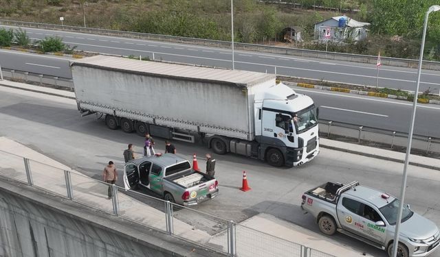 Düzce ve Bolu’da 32 noktada kontrol yapıldı