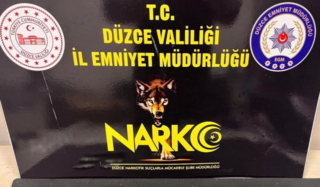Düzce’de uyuşturucu operasyonu: 2 kişi tutuklandı