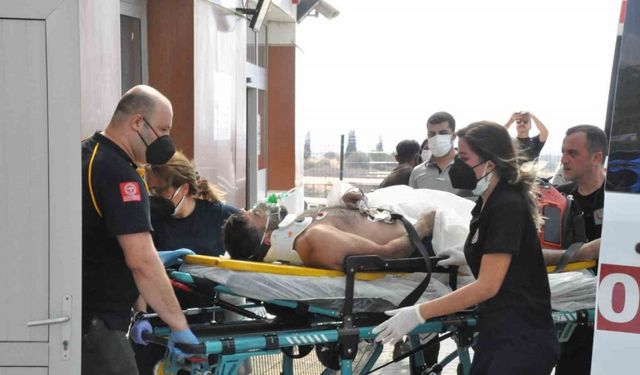 Kimyasal maddeden zehirlenen 5 işçi hastaneye kaldırıldı