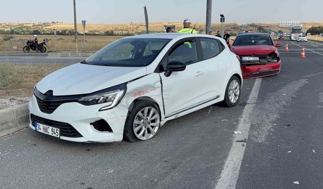 Edirne’de otomobiller çarpıştı: 1 yaralı