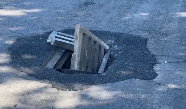 Erzincan’da kırılan mazgal tehlike oluşturdu