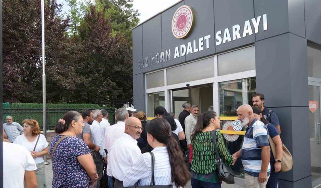 Erzincan’da maden ocağı davasının üçüncü duruşması başladı