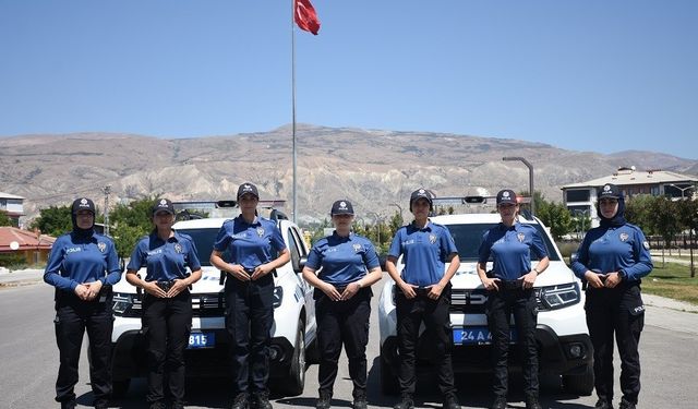 Erzincan’ın kadın polisleri 7/24 görevlerinin başında, halkın yanında