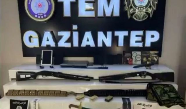 Gaziantep’te terör operasyonunda 7 tutuklama