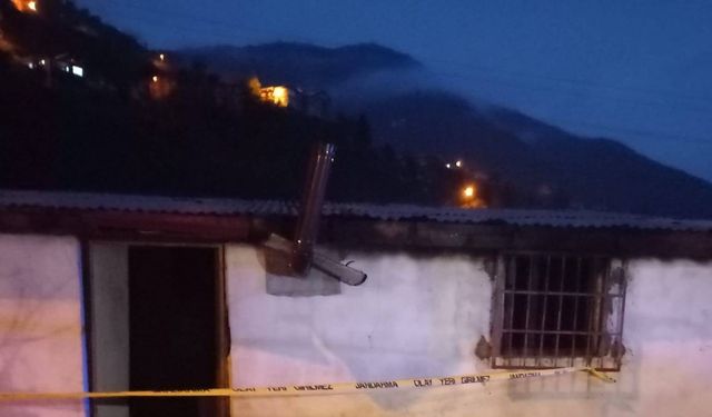 Giresun’da ev yangını: 1 ölü