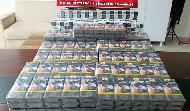 Hatay’da kaçak sigara operasyonu