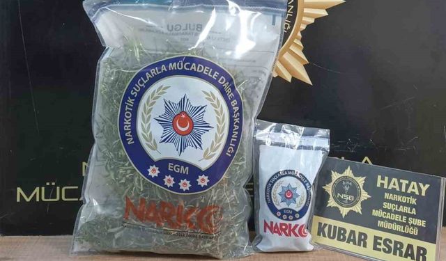 Hatay’da uyuşturucu operasyonu; 15 gözaltı