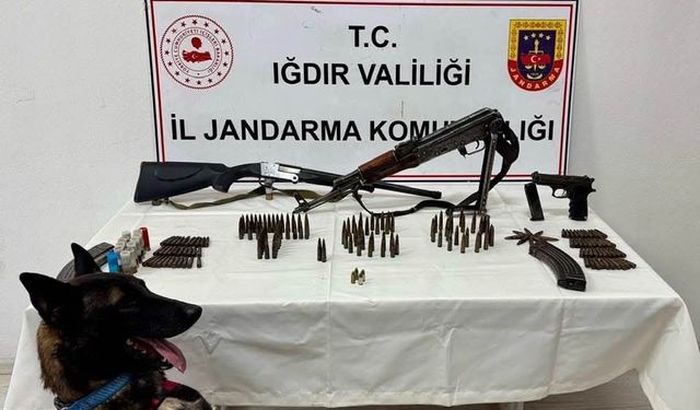 Iğdır’da Jandarmadan silah kaçakçılığı operasyonu