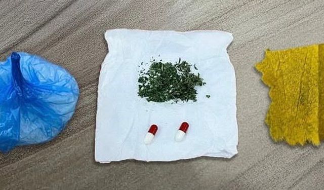 Isparta’da uyuşturucu madde ele geçirildi, 2 kişiye adli işlem yapıldı