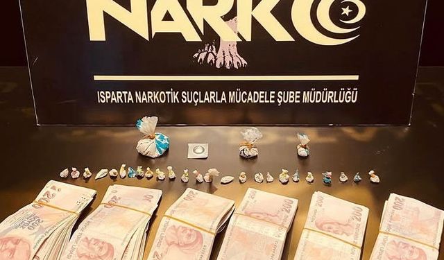 Isparta’da uyuşturucu operasyonu: 4 şüpheli yakalandı