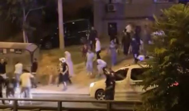 İzmir’de düğün sonrası meydan muharebesi gibi kavga