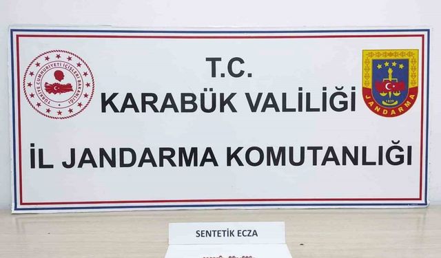 Karabük’te uyuşturucu operasyonu