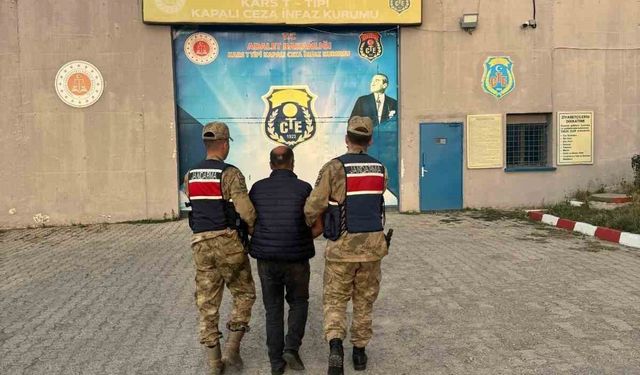 Kars’ta 4 yıl hapis cezası bulunan 1 kişi yakalandı