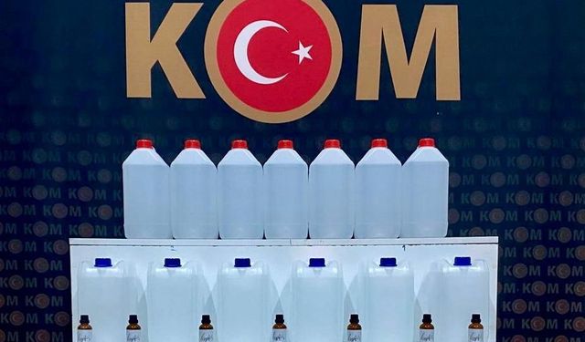 Kars’ta sahte içki operasyonu